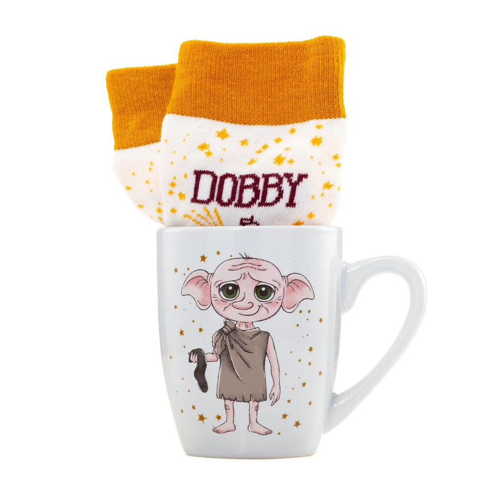 Harry Potter Womens/Ladies Dobby Mug and Sock Set