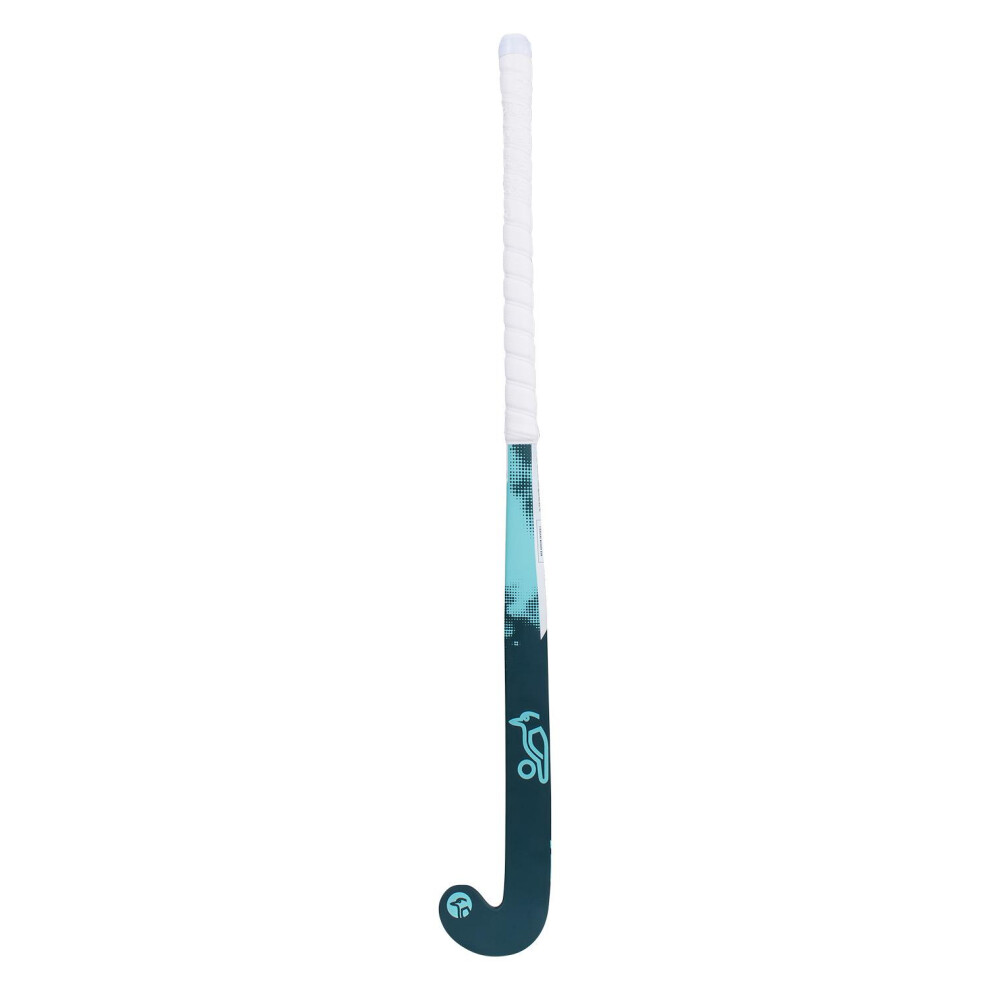 (32in, White/Black/Blue) Kookaburra Nocturne Hockey Stick