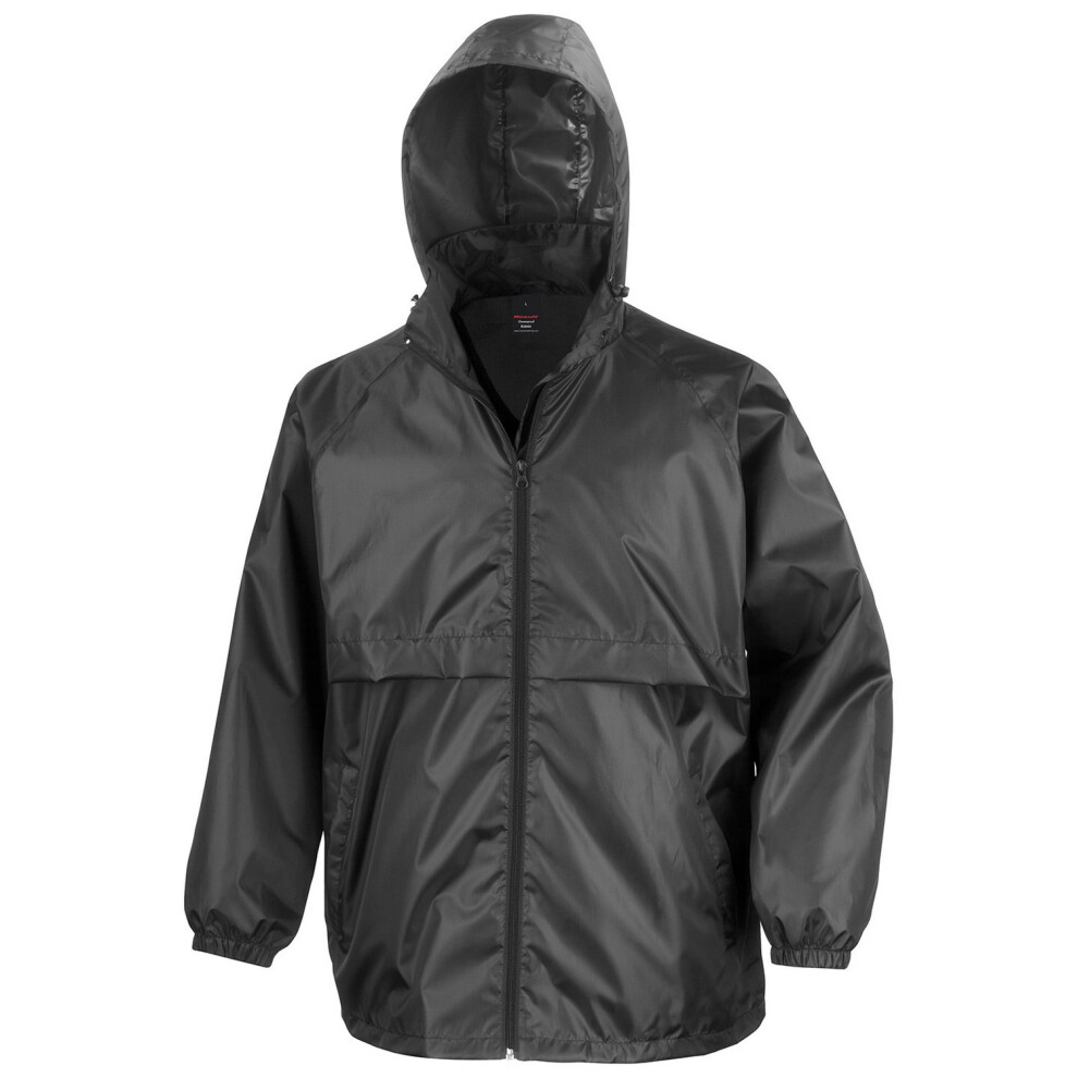 (XXL, Black) Result Core Mens Windbreaker