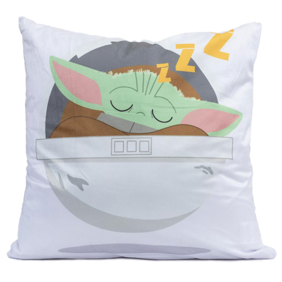 Star Wars The Mandalorian Velvet Feel Grogu Cushion