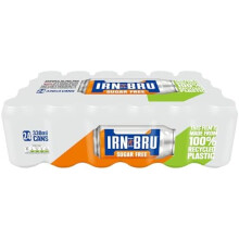 Sugar-Free Diet, 24 Pack Zero No Sugar & Low Calorie Fizzy Drinks Multipack Cans - 24 x 330ml Cans