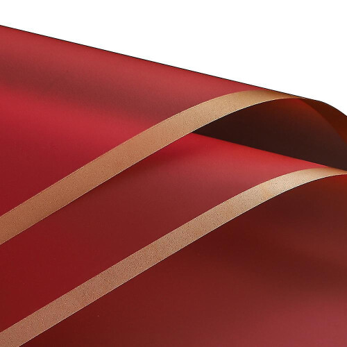 (red) 20 Counts Ed Flower Wrap ,diy Pack, Fl Wrap 58 * 58cm