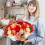 (Red bean paste red) 20 Counts Ed Flower Wrap ,diy Pack, Fl Wrap 58 * 58cm 2