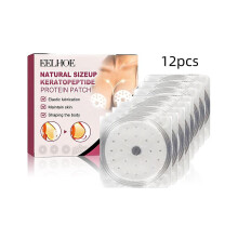 12pcs Sugoola Natural Sizeup Keratopeptide Protein Patch Fast
