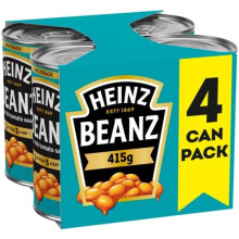(Pack Of 12) Heinz Baked Beans in a Rich Tomato Sauce 415g
