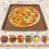 4pcs Silicone Dehydrator Mats With Edge - Silicone Sheets , Nonstick Silicone Tray Liner, High Temp 4