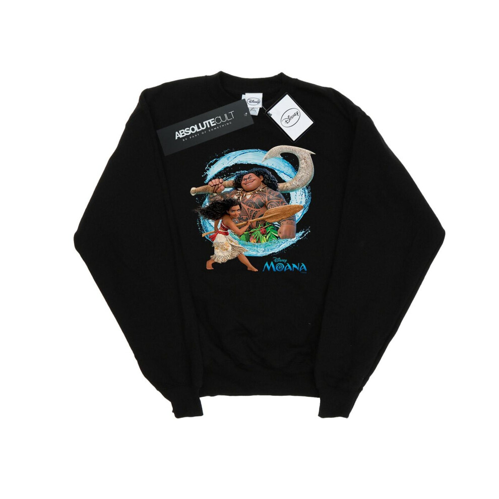 Moana And Maui Wave Sweatshirt