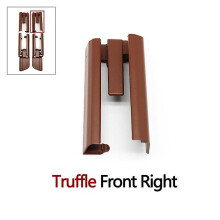 (Truffle Front Right) Interior Car Seat Sliding Track Rail Cover Replacement For Bmw 5 Series G30 G31 G38 2016 2020