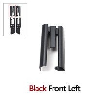 (Black Front Left) Interior Car Seat Sliding Track Rail Cover Replacement For Bmw 5 Series G30 G31 G38 2016 2020