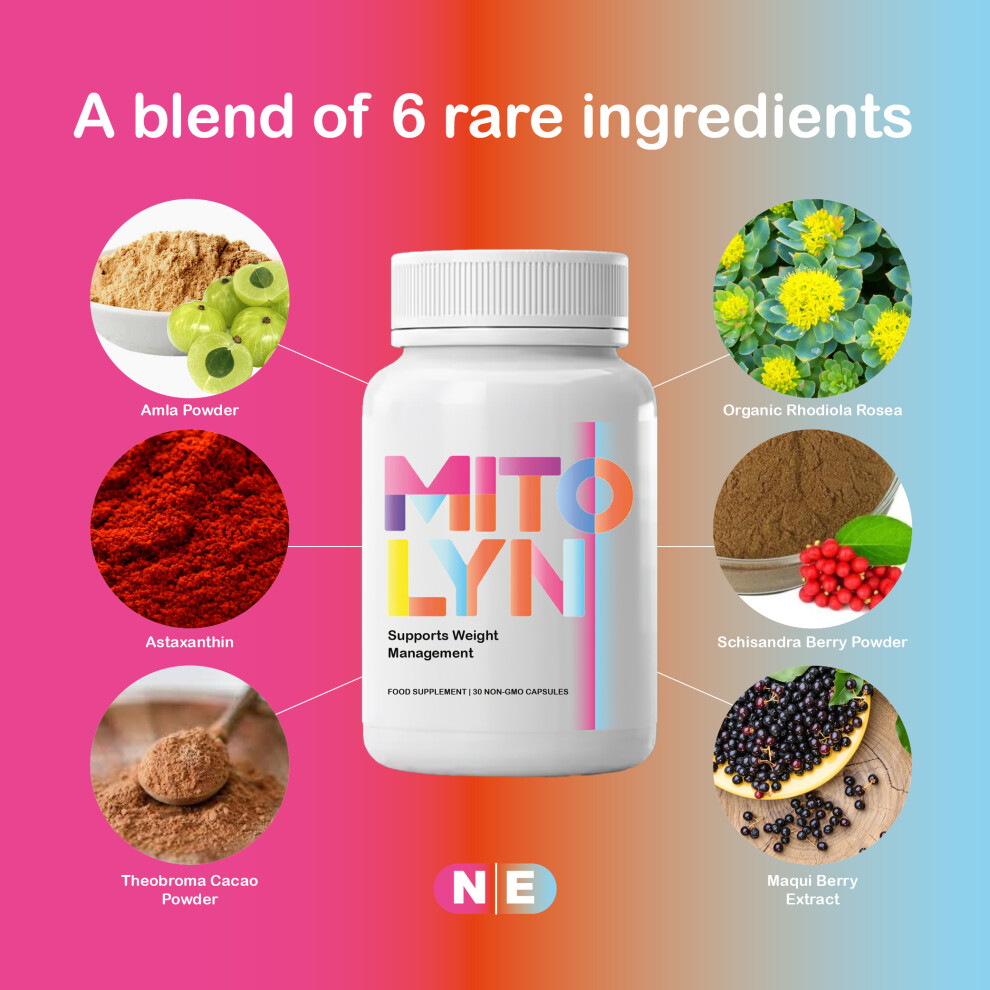 Mitolyn Promotes Mitochondria Supplement, 30 Capsules