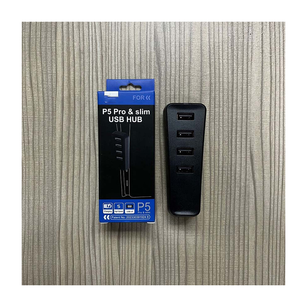 (Black) Game Host Usb 2.0 Hub 4-In-1 Transfer Expanded Usb Splitter For Ps5pro/Ps5slim Host Black 606096967960