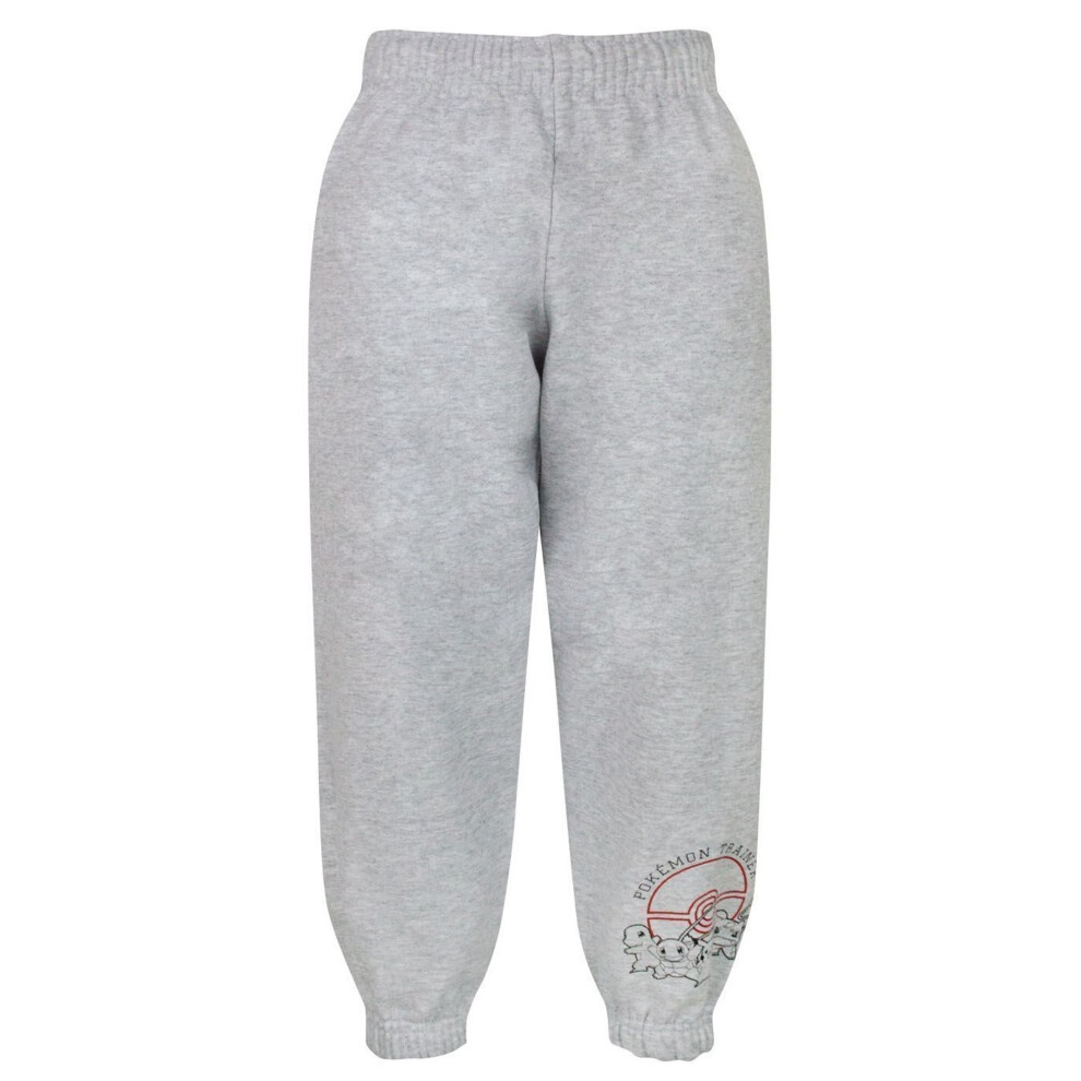 (12-13 Years, Grey) Pokemon Boys Trainer Academy Jogging Bottoms