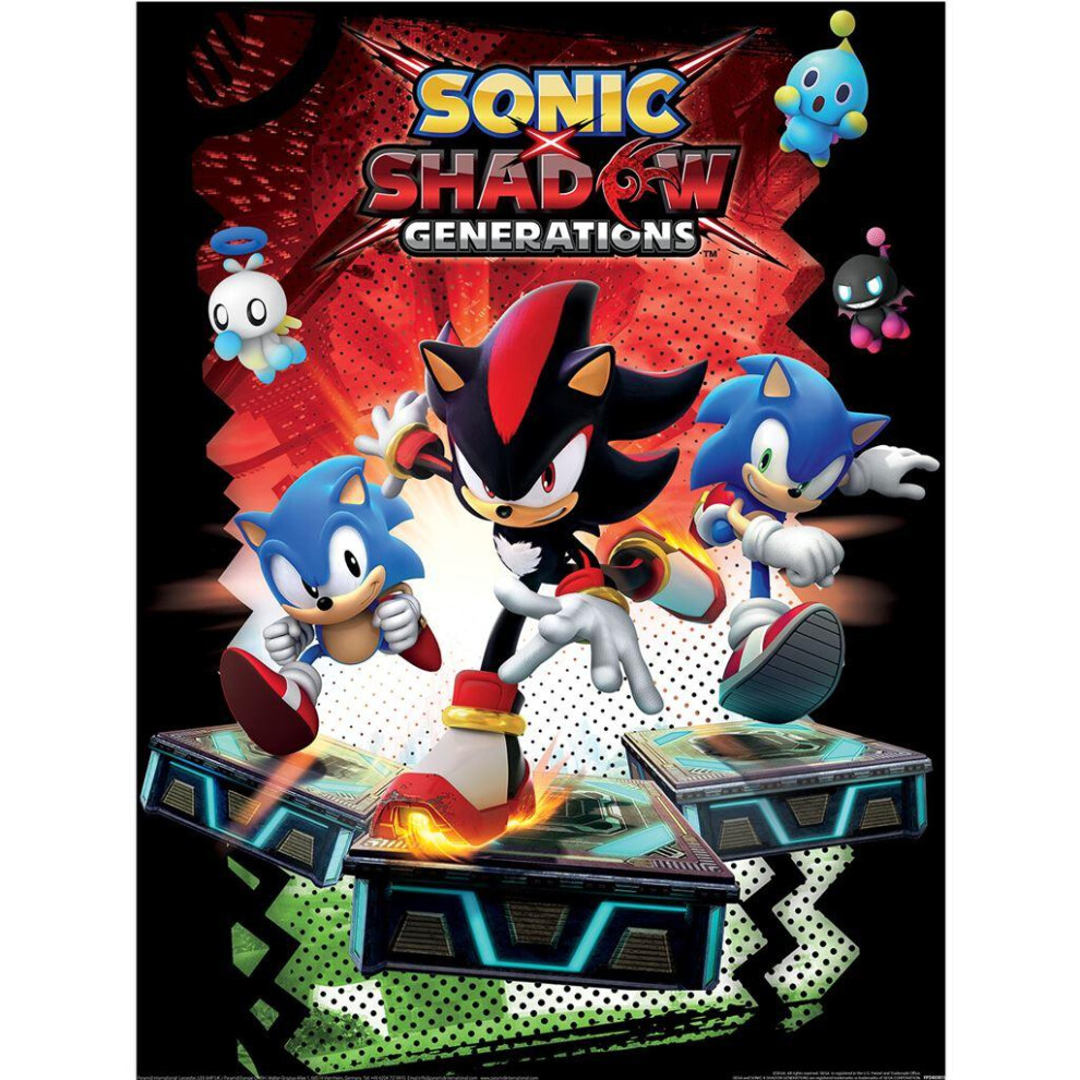 Sonic The Hedgehog Shadow Generations Print