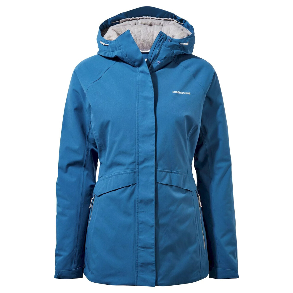 (14 UK, Indigo Blue) Craghoppers Womens/Ladies Caldbeck Waterproof Jacket