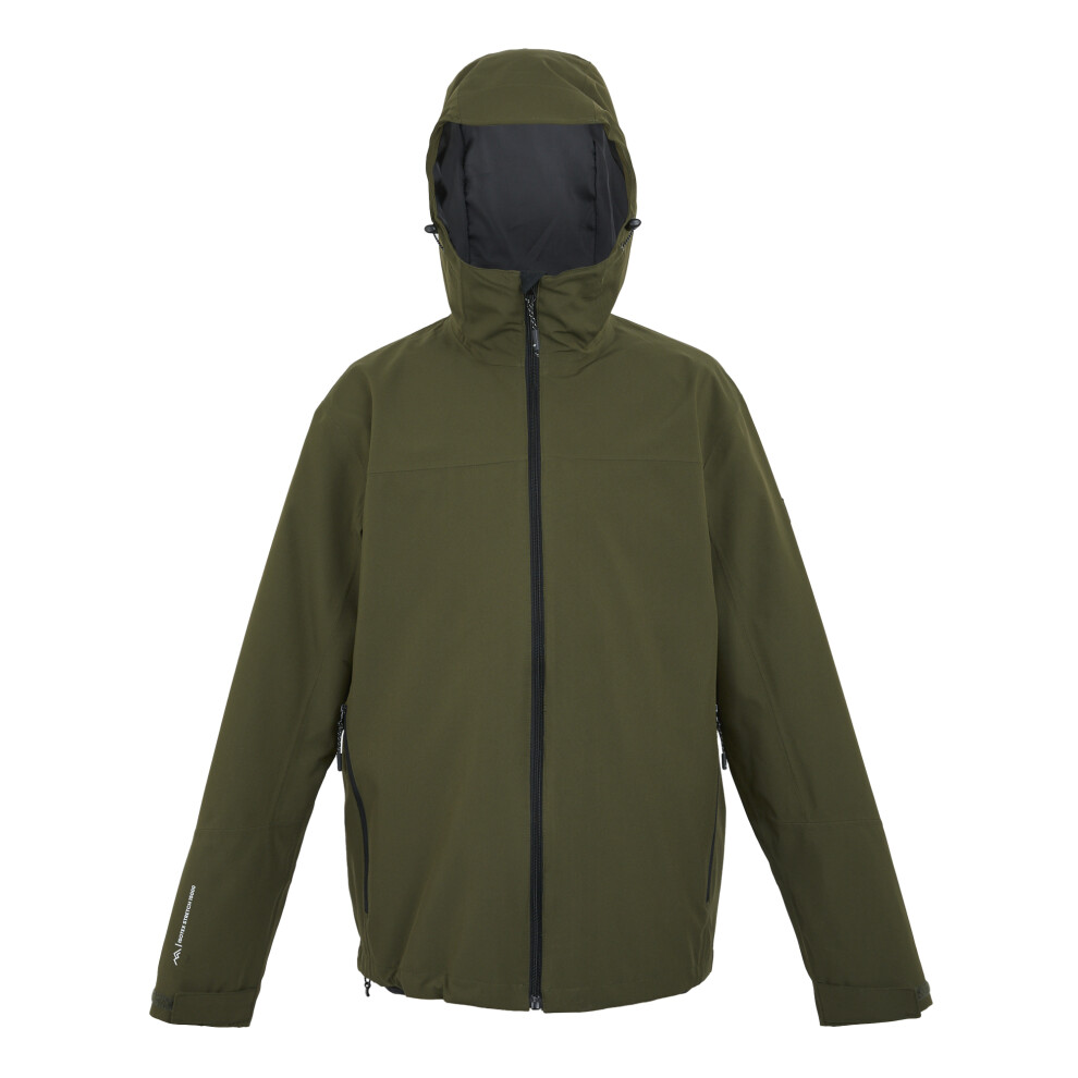 (XXL, Dark Khaki/Black) Regatta Mens Coriver 3 in 1 Jacket