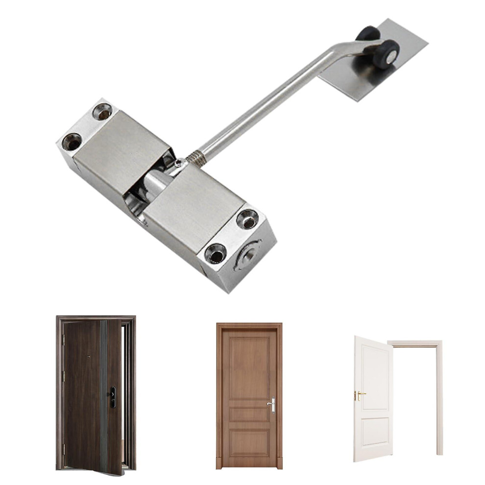 Automatic Door Closer Adjustable Interior Door Spring Loaded Door Closer Stainless Steel Rod Door Closer 8795862960426