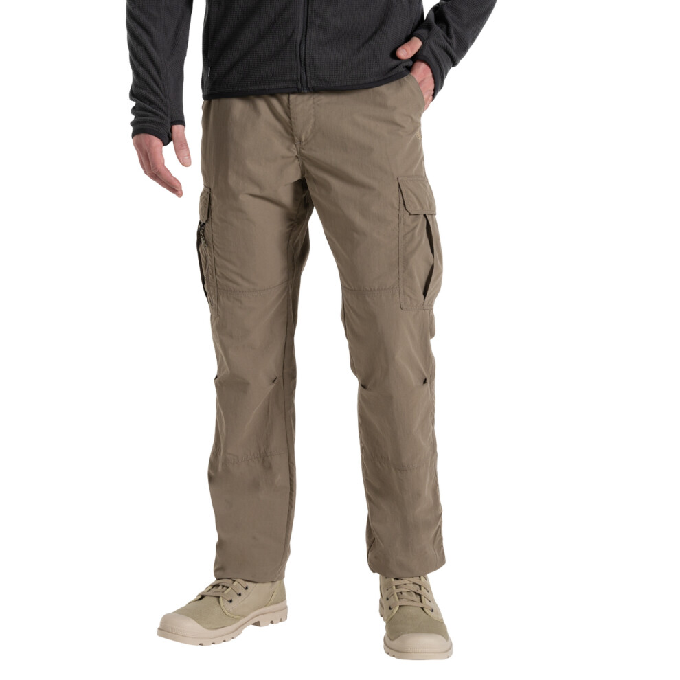(36R, Pebble) Craghoppers Mens III Nosilife Cargo Trousers-image-OPC-PFTKNDQ-NEW