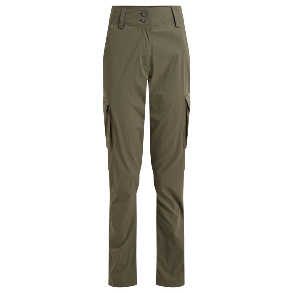 (14 UK R, Wild Olive) Craghoppers Womens/Ladies Jules Nosilife Hiking Trousers