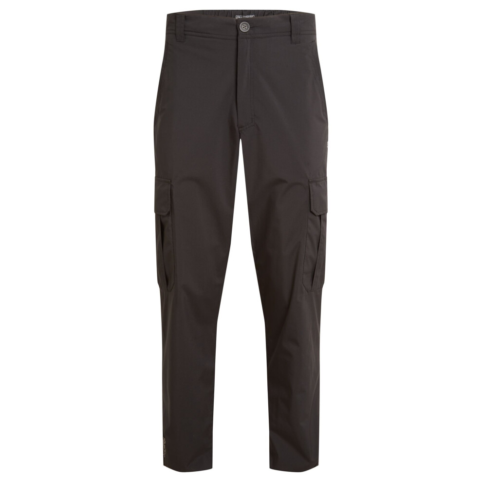 (34R, Black) Craghoppers Womens/Ladies Indus Waterproof Cargo Trousers