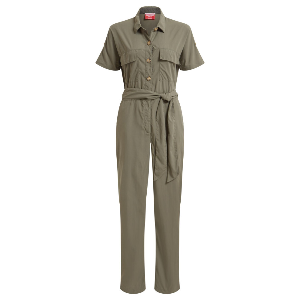 (20 UK, Olive) Craghoppers Womens/Ladies Rania Nosilife Jumpsuit