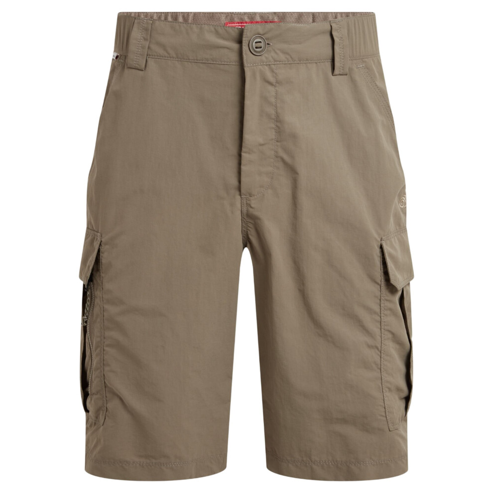 (42R, Pebble) Craghoppers Mens III Nosilife Cargo Shorts