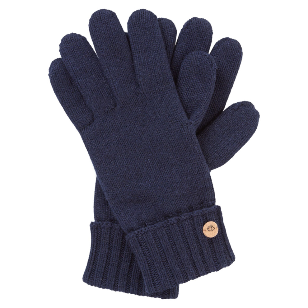 (S-M, Blue Navy) Craghoppers Womens/Ladies The National Trust Gloves