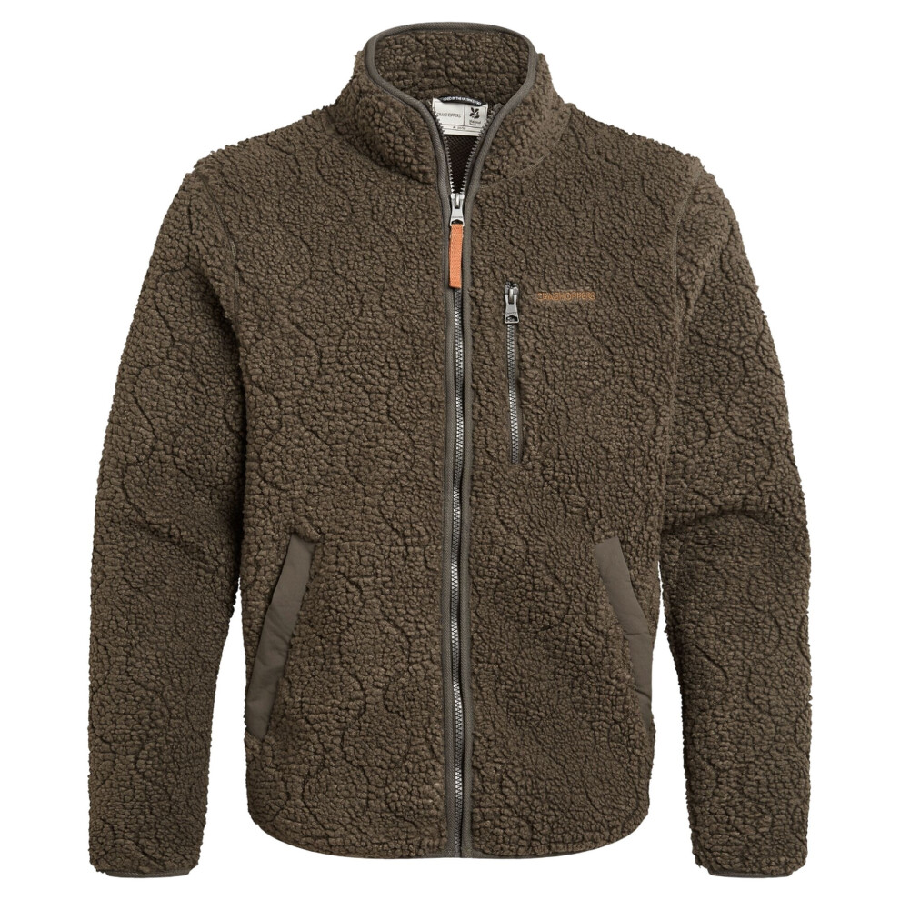 (XXL, Woodland Green) Craghoppers Mens National Trust Winnat Insulating Fleece Jacket