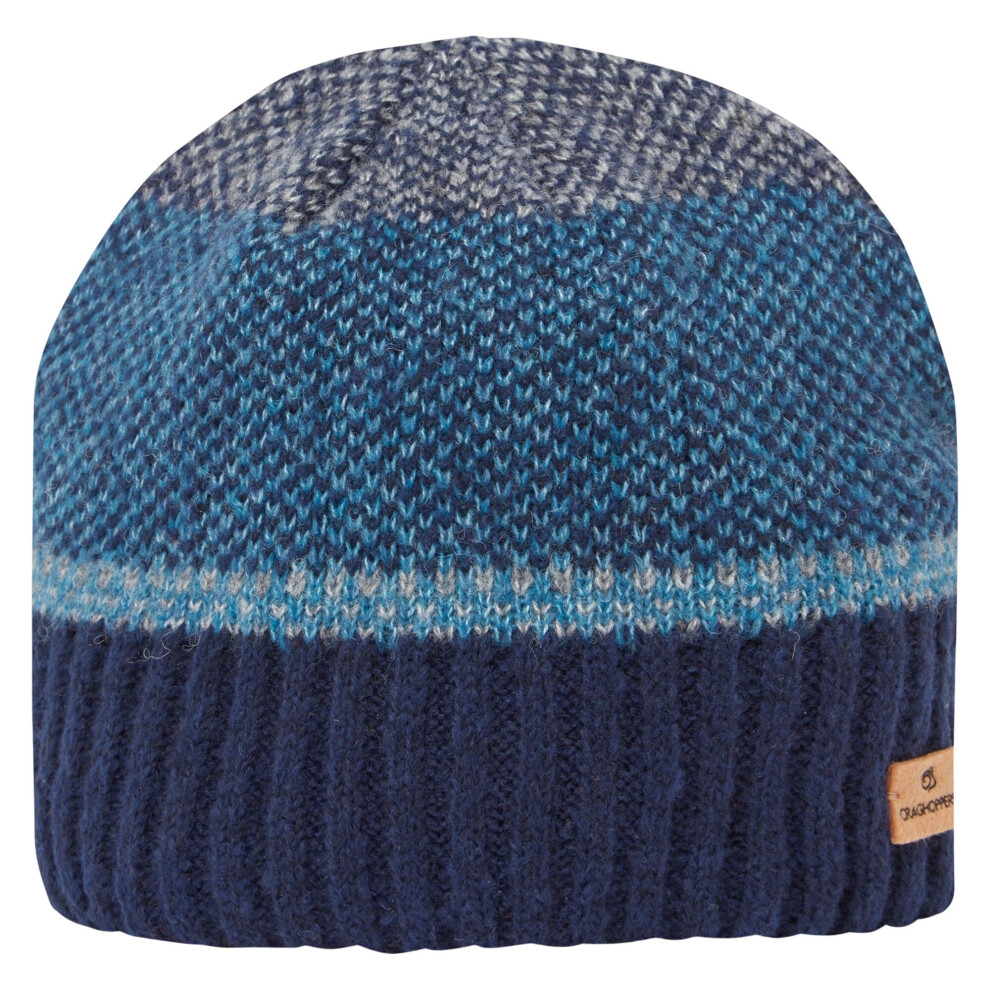 (S-M, Blue Navy) Craghoppers Mens Forster Beanie