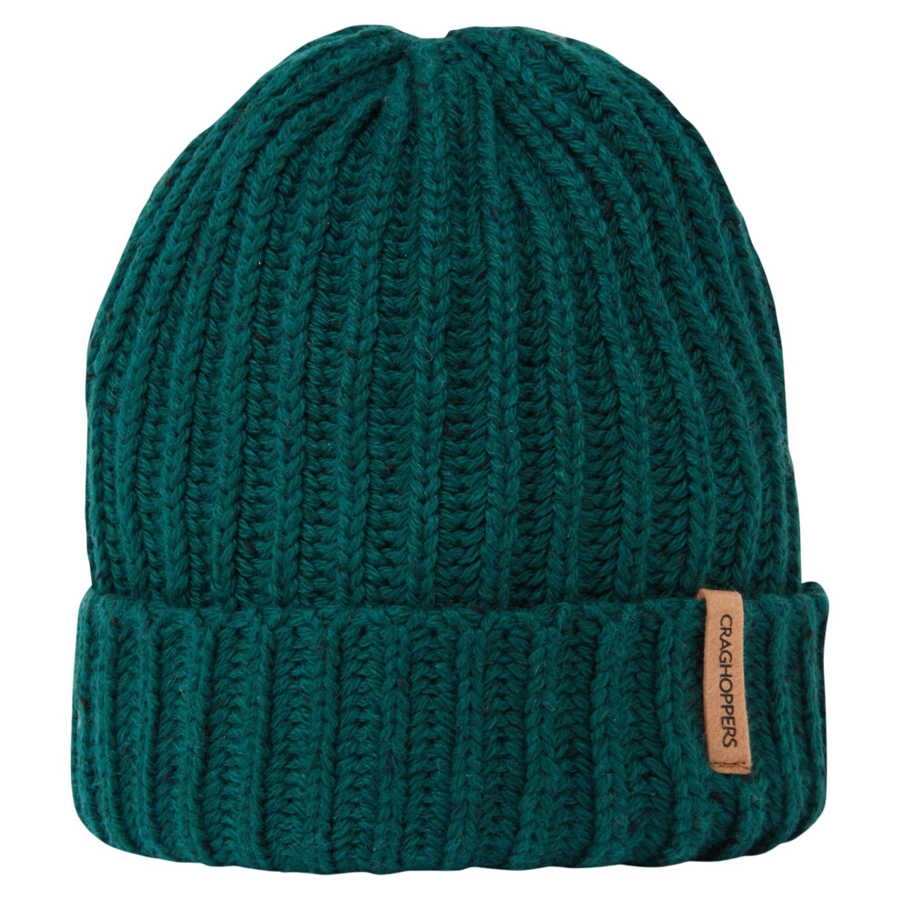 (M-L, Dark Viridian) Craghoppers Mens Riber II Beanie