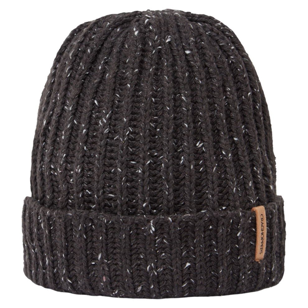 (S-M, Black Pepper) Craghoppers Mens Riber II Beanie