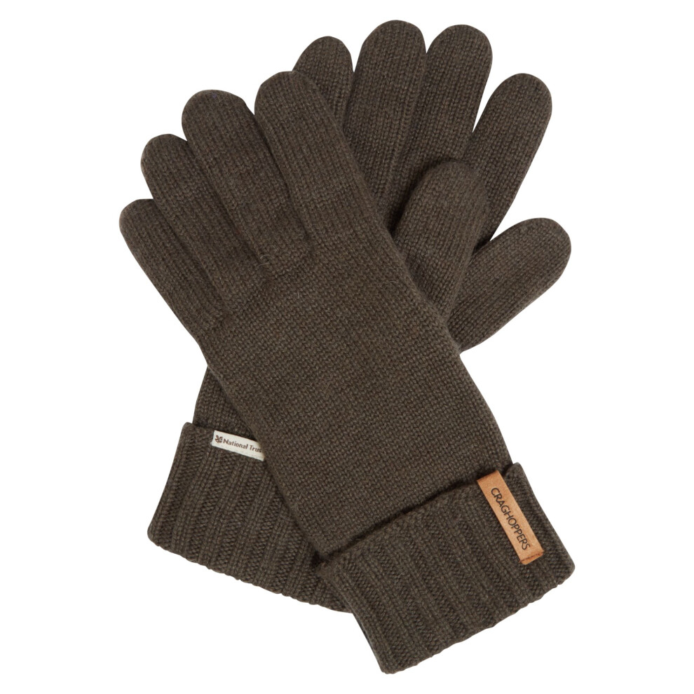 (S-M, Woodland Green) Craghoppers Unisex Adult National Trust Gaddings Winter Gloves