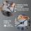 Anti Slip Folding Metal Step Stool Foldable Collapsible Kitchen Steel 5
