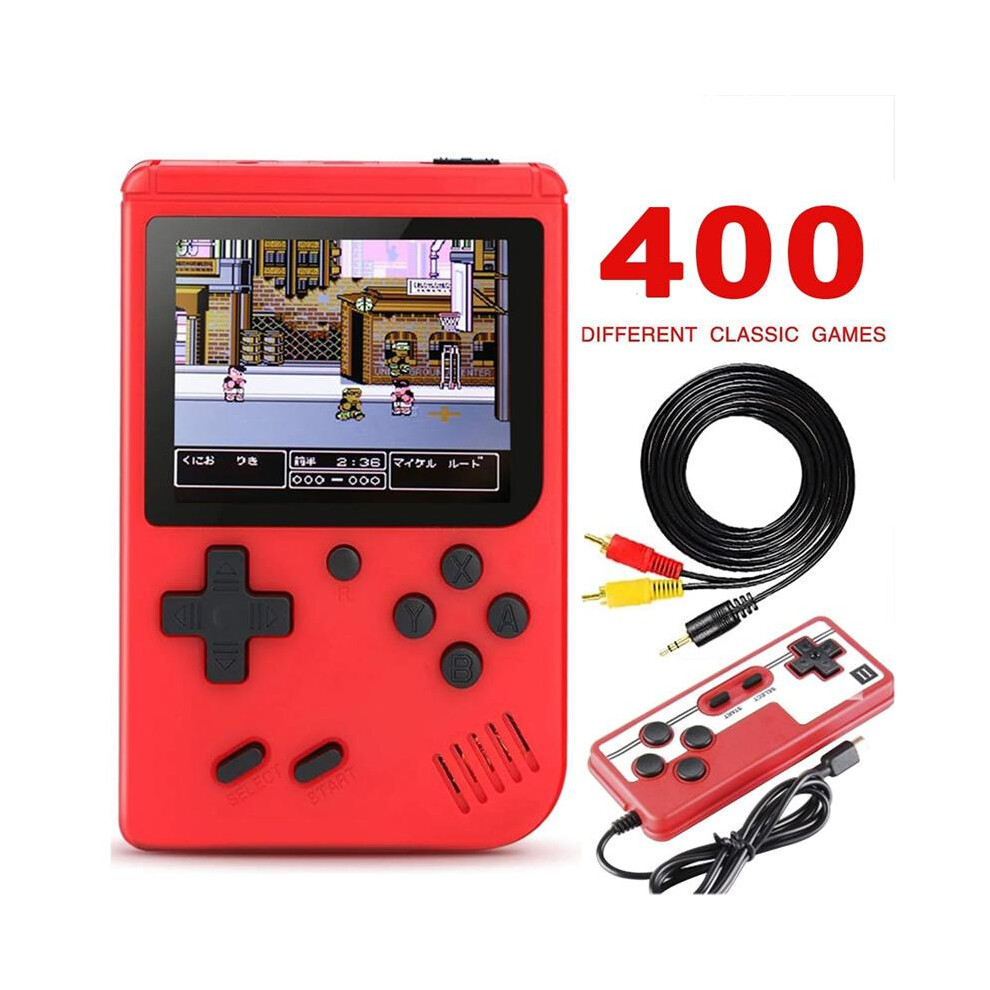 Handheld Retro Video Game Console Game boy Built-in 400 Classic Games Kids Gift