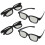 4x 3d Glasses For Lg Cinema 3d Tv's 1