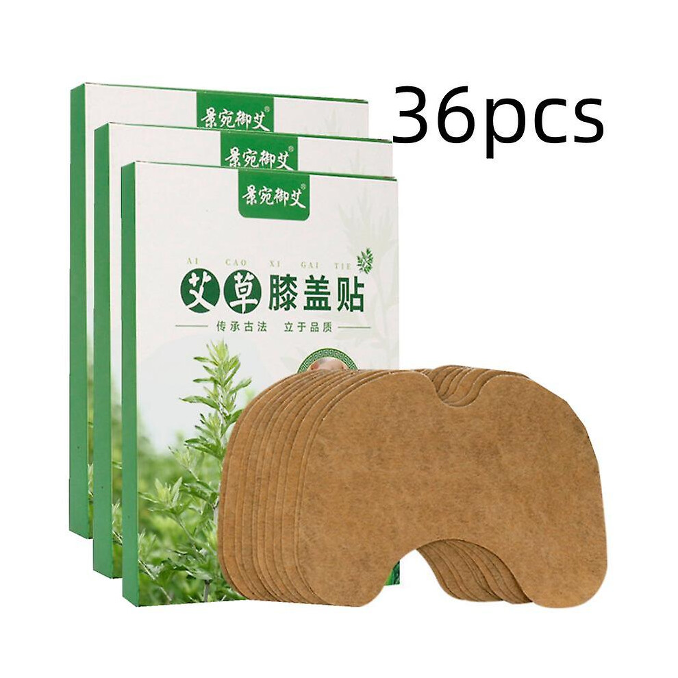 36pcs Herbal Wormwood  Knee Joint Winter Pain Relief Heat Patches