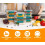 Glass Meal Prep Containers With Snap Lock Lids - Set 10 Green 8