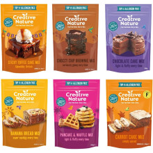 Gluten Free Cake Mix Creative Nature Vegan Cake Mixes Variety Pack Gluten Free Nut Dairy Baking Mixes Top 14 Allergen Free Healthy Vegan Gift 6 Pack