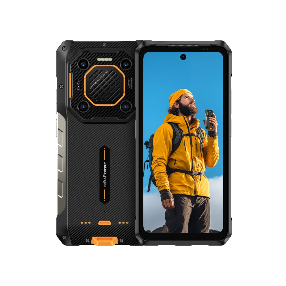 Ulefone Armor 26 Ultra Rugged Phone, 12Gb+512Gb, 6.78 Inch Android 13 Mediatek Dimensity 8020 Octa Core, Network: 5G, Nfc(Black) Black