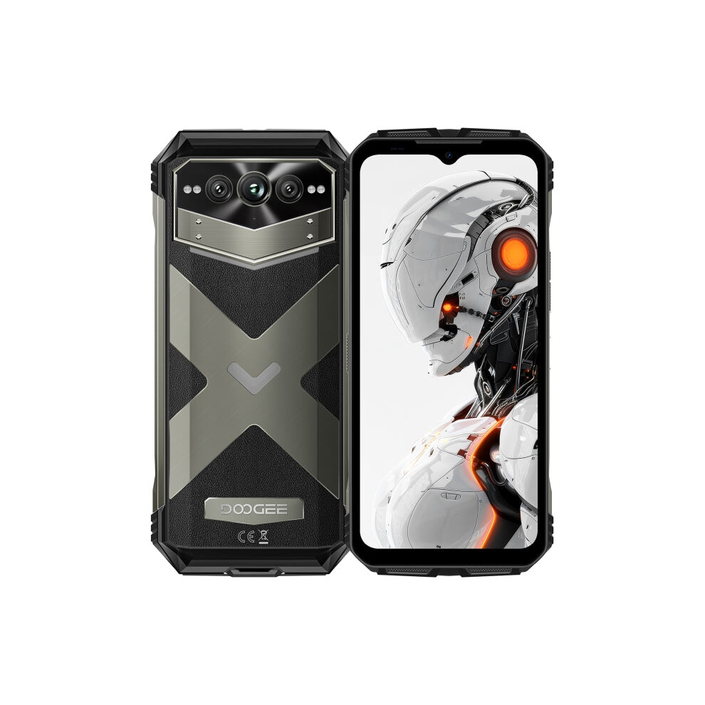 Doogee V Max Pro Rugged Phone, 12Gb+512Gb, 6.58 Inch Android 14 Dimensity 7050 Octa Core 2.6Ghz, Network: 5G, Otg, Nfc (Grey) Grey 740441812991
