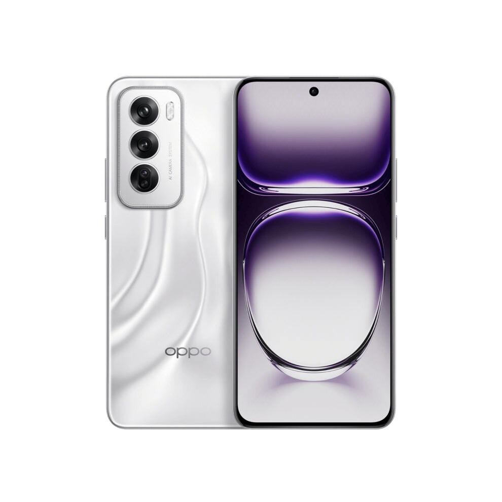 Oppo Reno12 Ai Phone, 12Gb+256Gb, Screen Fingerprint, 6.7 Inch Coloros 14.1 Dimensity 8250 Octa Core Up To 3.1Ghz, Nfc, Otg, Network: 5G (Silver)