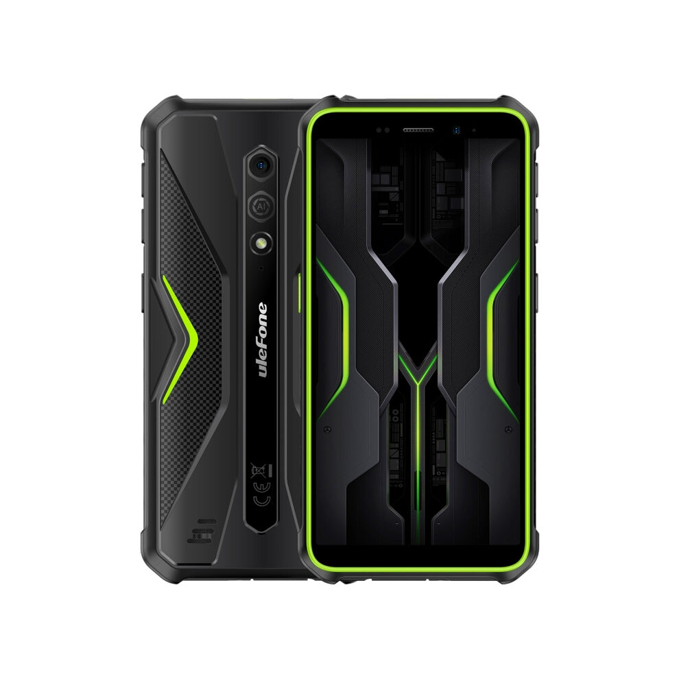 Ulefone Armor X12 Pro, 4GB+64GB, IP68/IP69K Rugged Phone, 5.45 inch Android 13 MediaTek Helio G36 Octa Core, Network: 4G, NFC(Less Green)