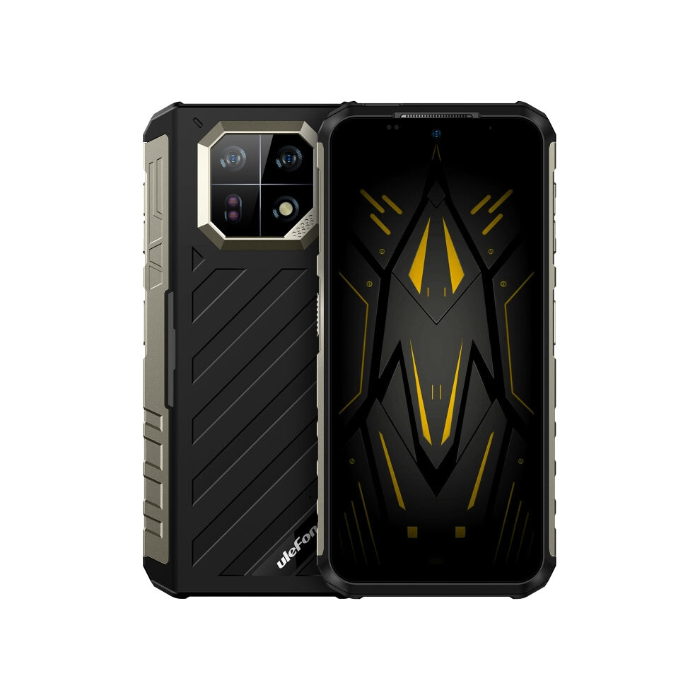 Ulefone Armor 22, 8GB+128GB, IP68/IP69K Rugged Phone, 6.58 inch Android 13 MediaTek Helio G96 Octa Core, Network: 4G, NFC, OTG(All Black)