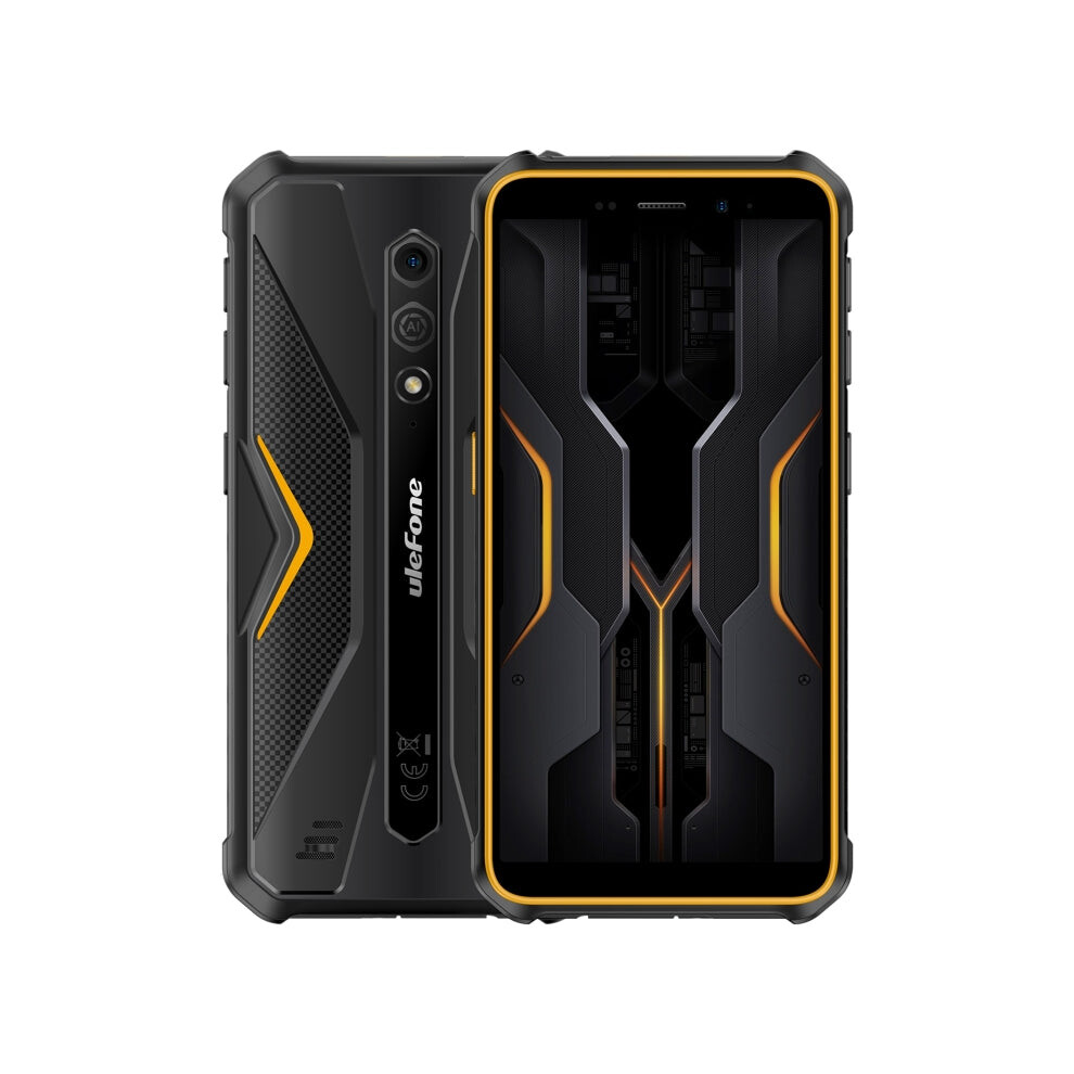 Ulefone Armor X12 Pro, 4Gb+64Gb, Ip68/Ip69k Rugged Phone, 5.45 Inch Android 13 Mediatek Helio G36 Octa Core, Network: 4G, Nfc(Some ) Orange