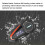 KUQIBAO Motorcycle Helmet Waterproof Bluetooth Headset With Screen(Hard Microphone) 9
