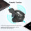 KUQIBAO Motorcycle Helmet Waterproof Bluetooth Headset With Screen(Hard Microphone) 6