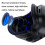 3D Virtual Reality Gaming Glasses Immersive VR Smart Glasses(Black) 5