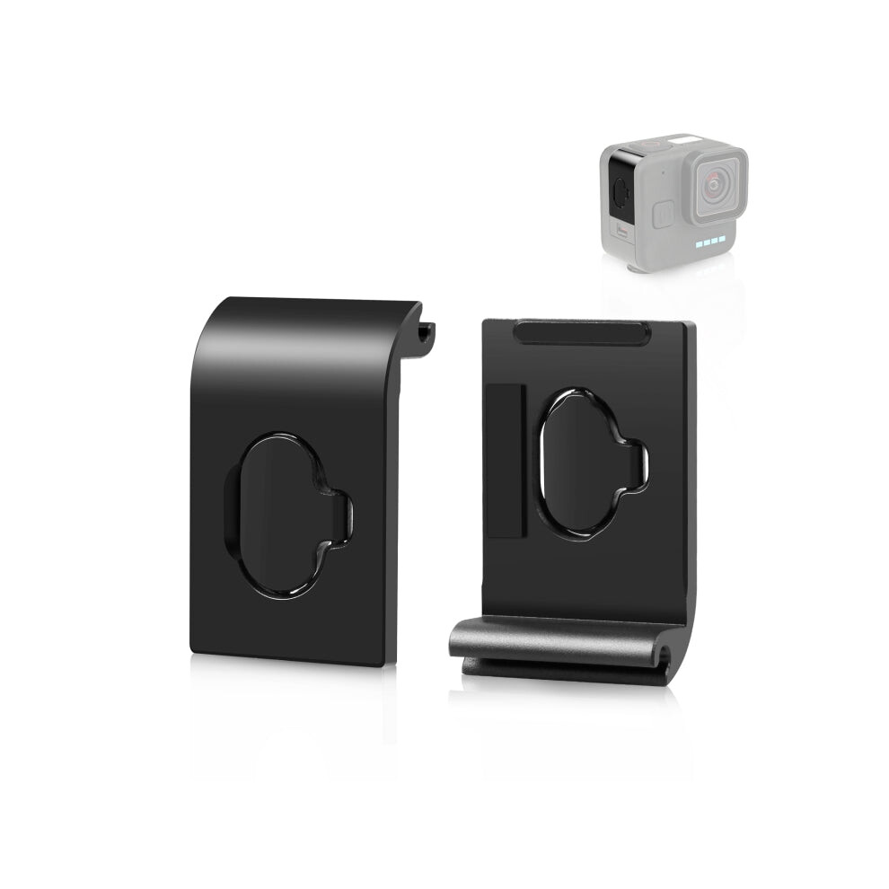 For Gopro Hero11 Mini Puluz Metal Battery Side Interface Cover Dustproof Cap (Black) Black 740441811550