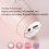 Children Wireless Microphone Bluetooth Phone Singing Microphone(Pink) 8