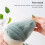 Portable Lantern Ball Bath Flower Large Back Shower(Khaki) 7