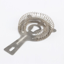 Stainless Steel Ice Filter Cat Shaped Handle Ice Separator Cocktail Bartending Tools(Steel Color)